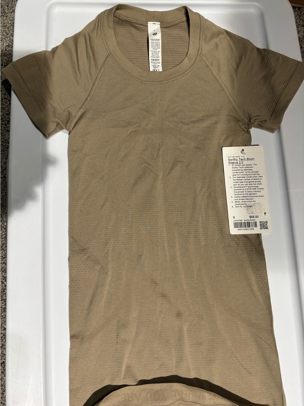 Lululemon Swiftly Tech Short Sleeve